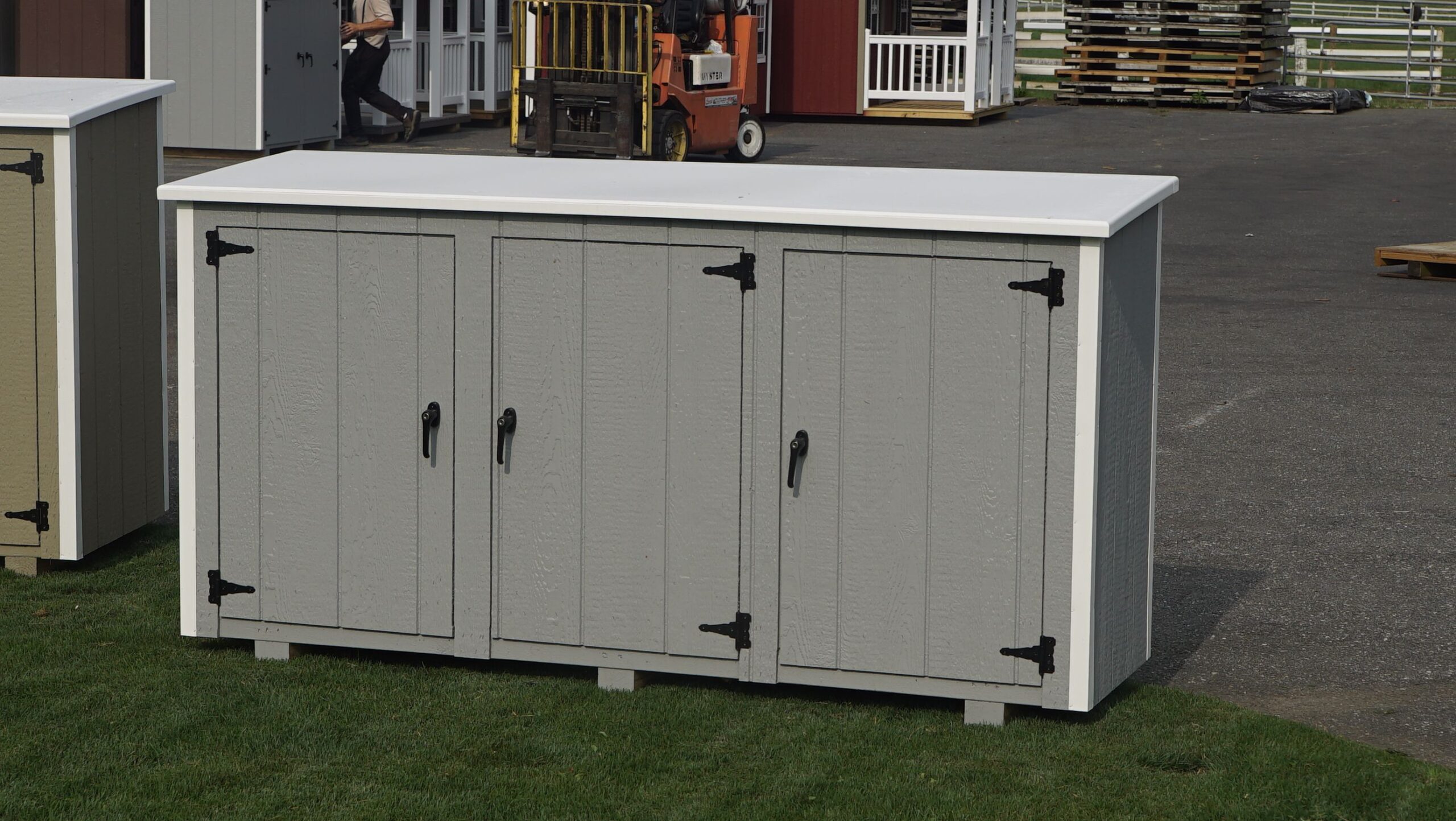 Regular 3can shed with PVC lid Garden Shed Ottawa